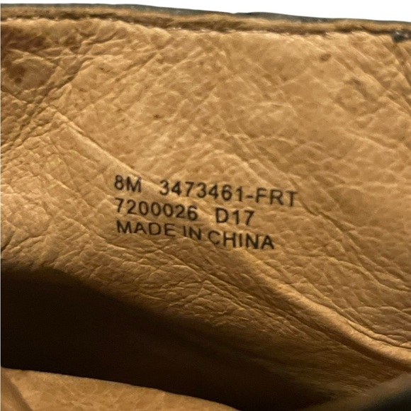 Frye suede Women's Olive Lace-Up Heeled BootiesSize 8 - Picture 10 of 12